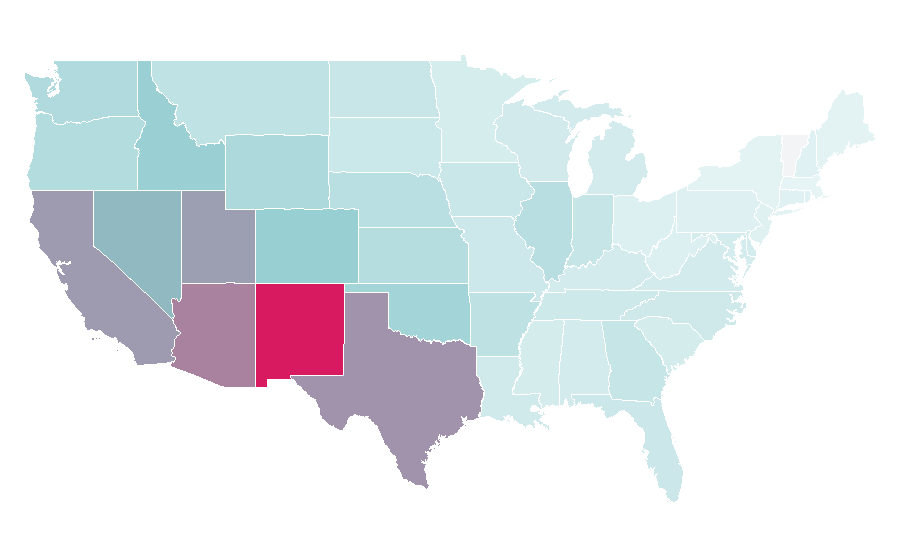 Affinity by region — Book of Life, United States