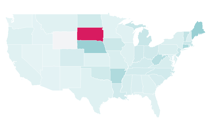 Affinity by region — Bookworm (video game), United States
