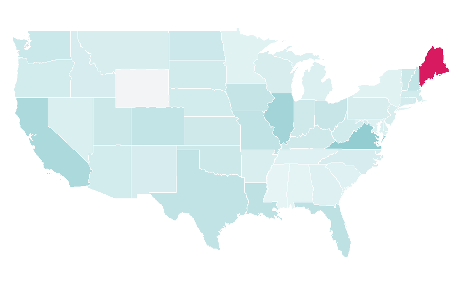 Affinity by region — Boom Beach, United States
