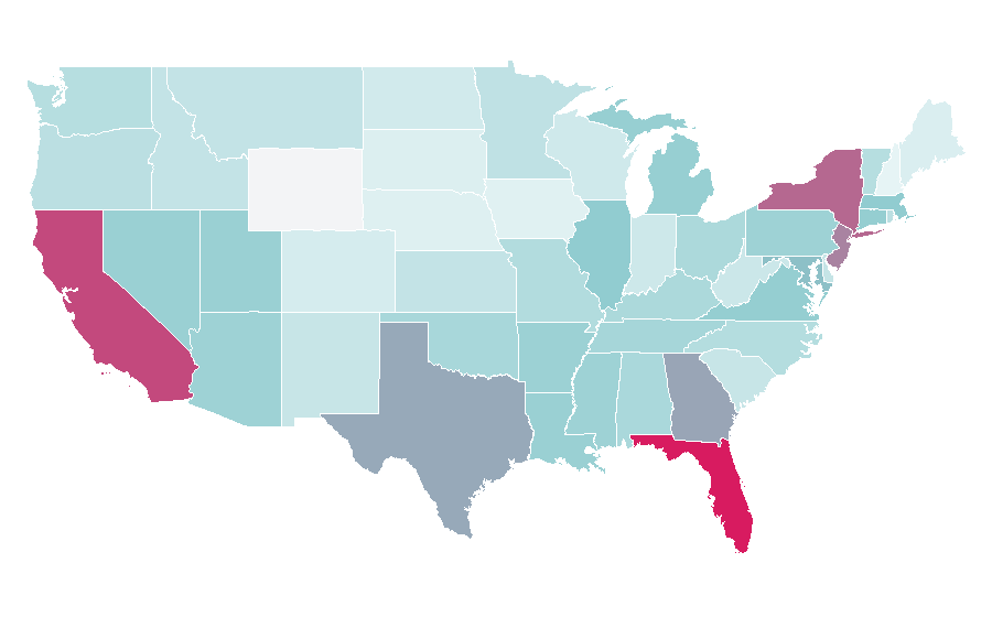 Affinity by region — Boot Camp (software), United States