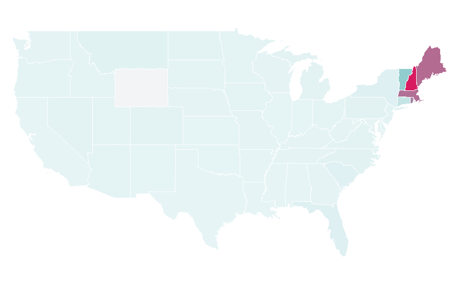 Affinity by region — Boston Bruins, United States