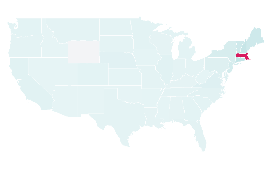Affinity by region — Boston College, United States