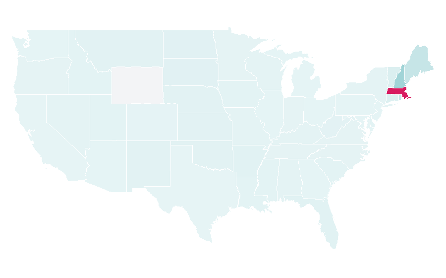 Affinity by region — Boston Herald, United States