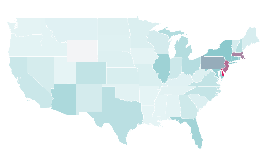 Affinity by region — Boston Market, United States