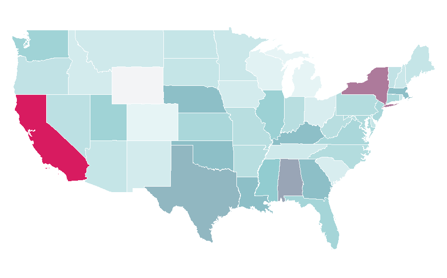 Affinity by region — Boxer shorts, United States