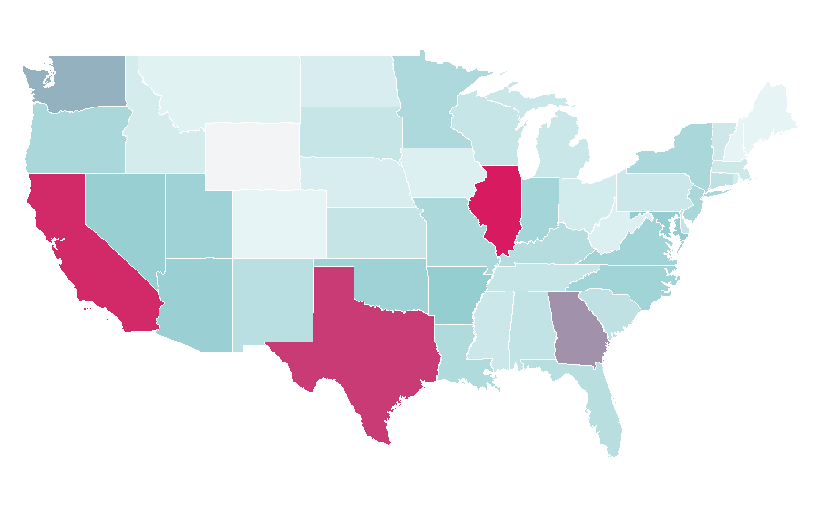 Affinity by region — BOYNEXTDOOR, United States