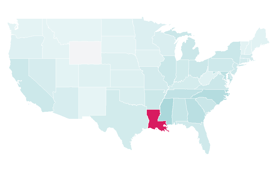 Affinity by region — Brandon Ingram, United States