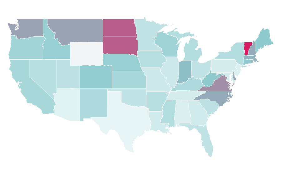 Affinity by region — Brands Hatch, United States