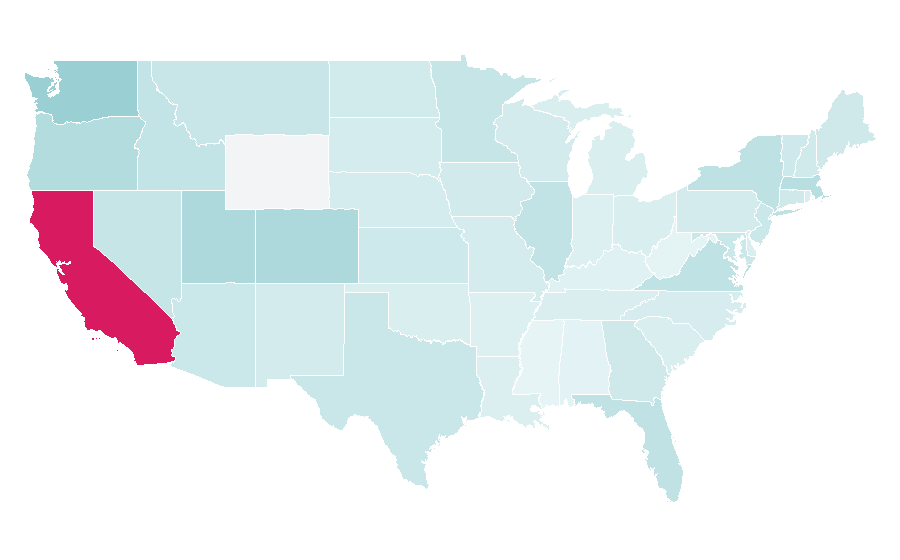 Affinity by region — Brisbane, United States