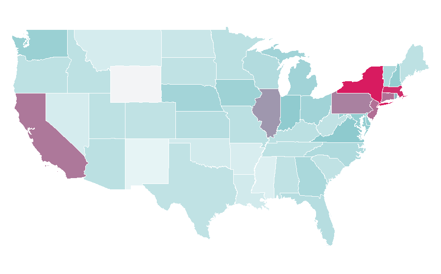 Affinity by region — Brita, United States