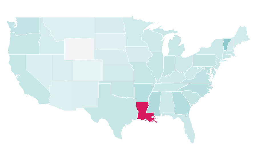 Affinity by region — Broccoli, United States