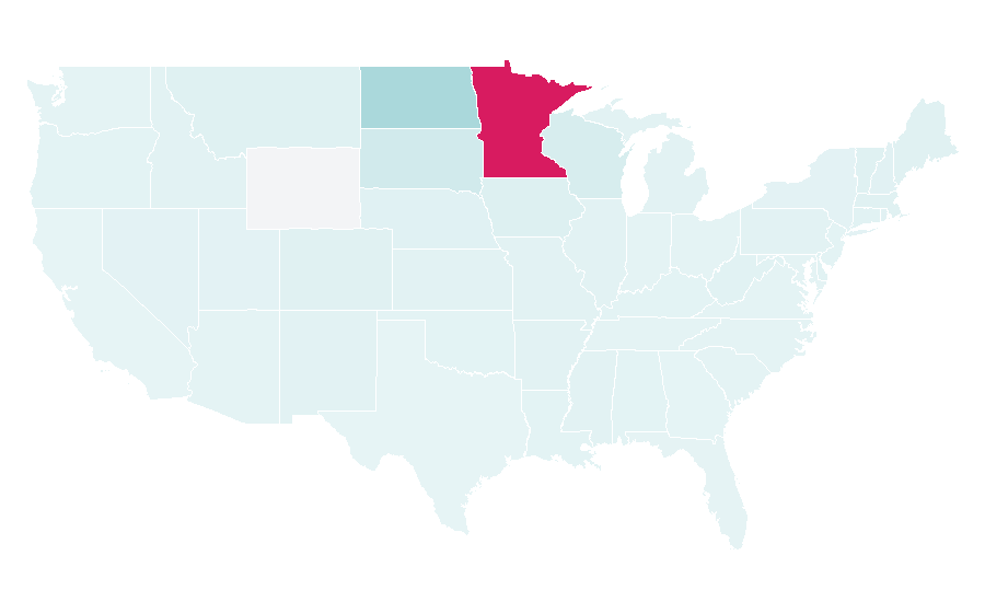 Affinity by region — Brock Faber, United States