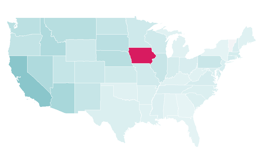 Affinity by region — Brock Purdy, United States