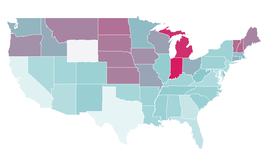 Affinity by region — Broil King, United States