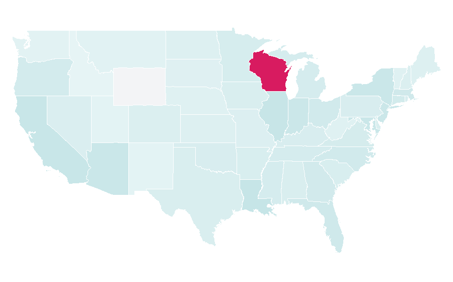 Affinity by region — Brook Lopez, United States