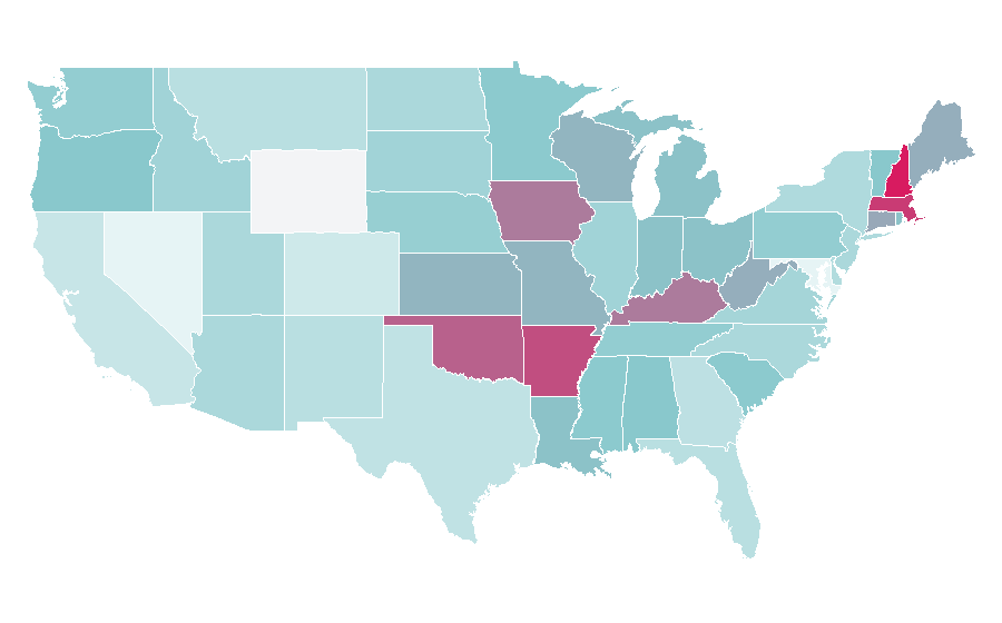 Affinity by region — Brothers and Sisters, United States