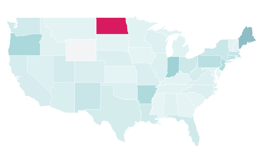 Affinity by region — Brüno, United States