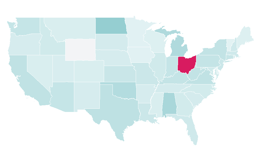 Affinity by region — Brutus (magazine), United States