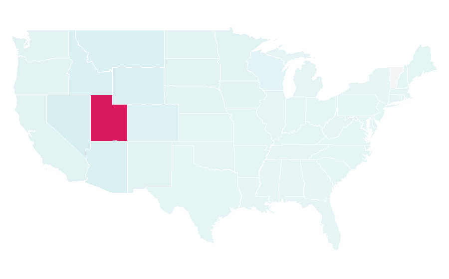 Affinity by region — Bryce Canyon National Park, United States