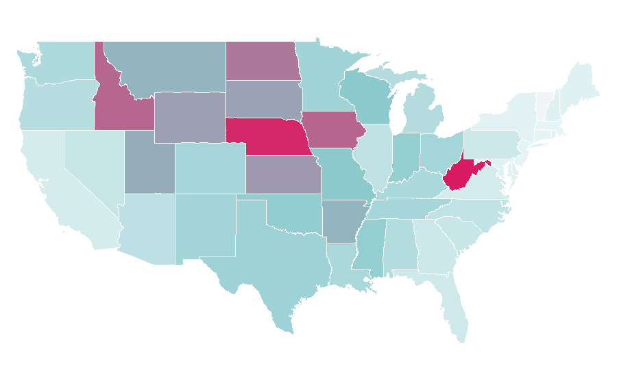 Affinity by region — Buckle, United States