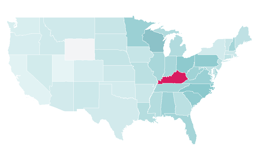 Affinity by region — Buffalo Trace Bourbon, United States