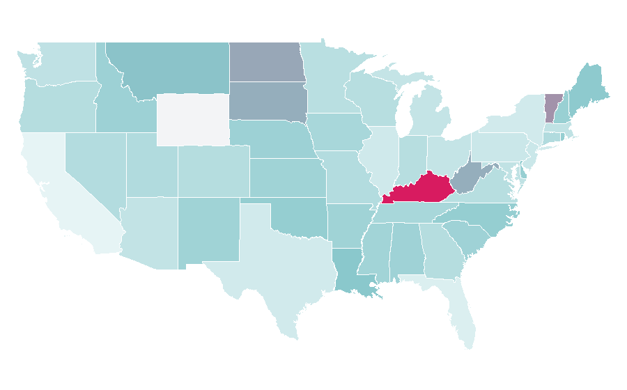 Affinity by region — Building insulation, United States