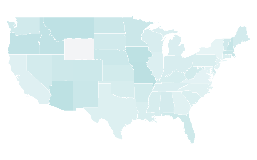 Affinity by region — Bullion coin, United States