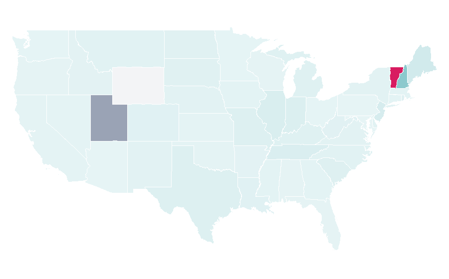 Affinity by region — Burger Bar, United States