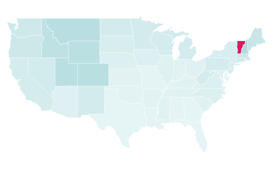 Affinity by region — Burton Snowboards, United States