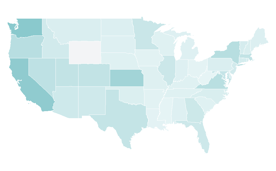 Affinity by region — Busan, United States
