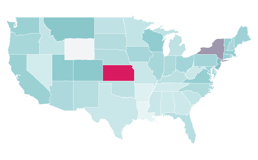 Affinity by region — Business News, United States