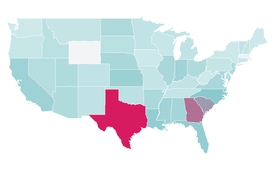 Affinity by region — business owner, United States