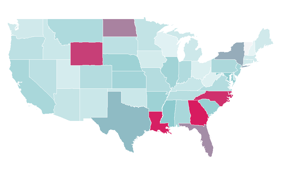 Affinity by region — Business plan, United States