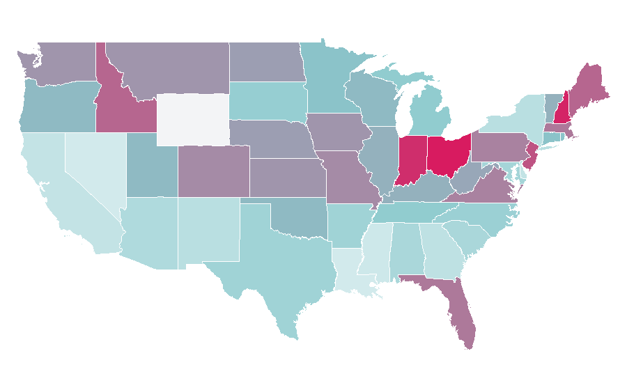 Affinity by region — Buzz Aldrin, United States