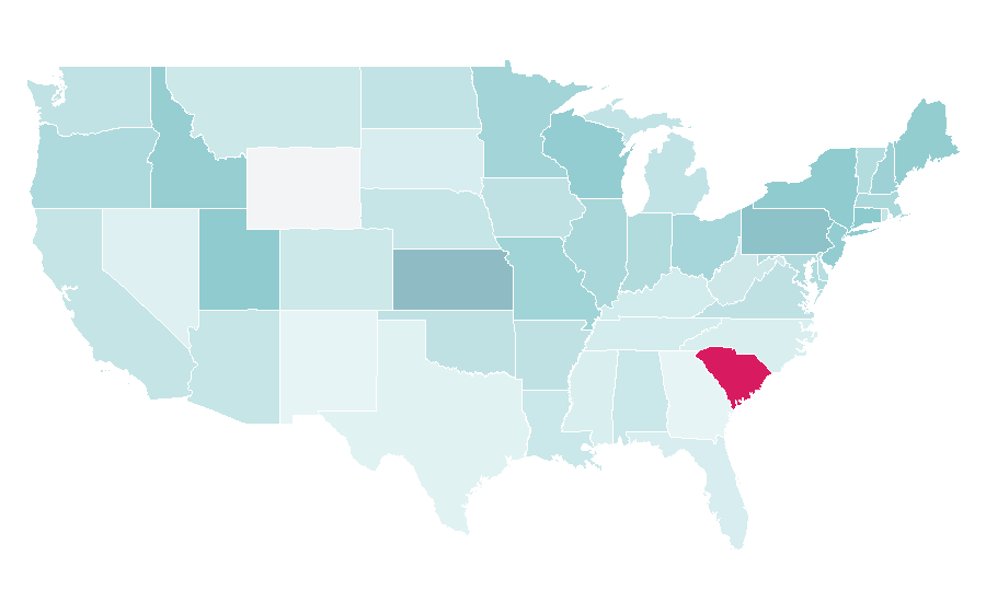 Affinity by region — Bye Bye Birdie, United States
