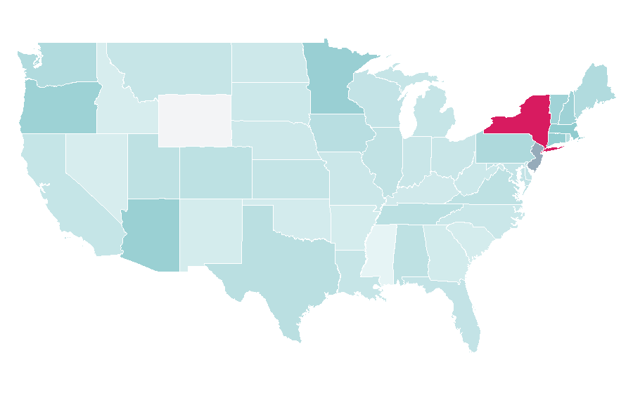 Affinity by region — Cabaret, United States