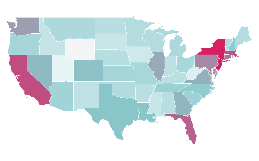 Affinity by region — Cabernet Sauvignon, United States