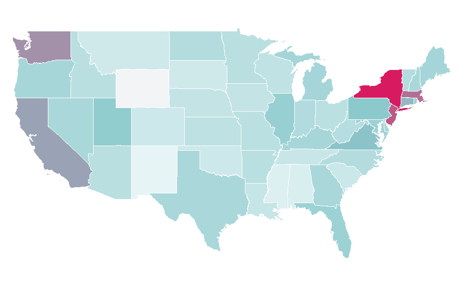 Affinity by region — Cadbury, United States
