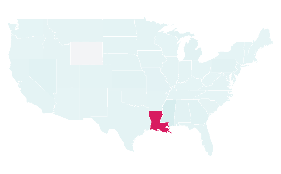 Affinity by region — Caesars Superdome, United States