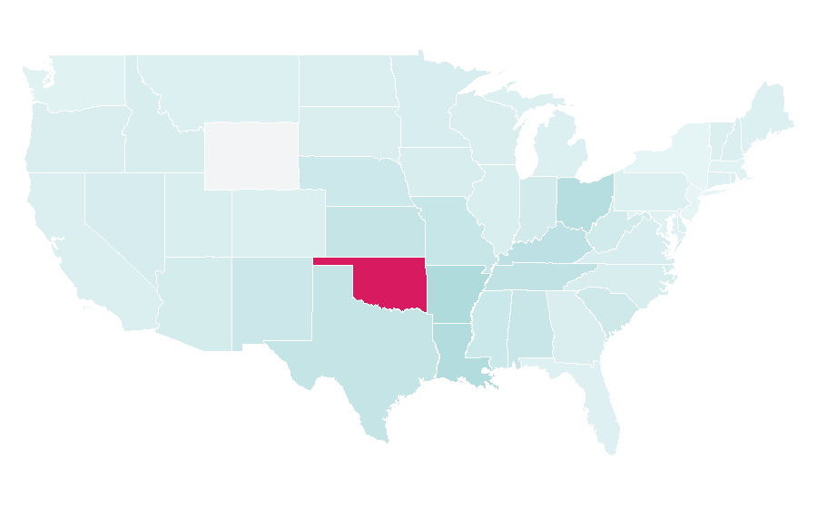 Affinity by region — CAIN, United States