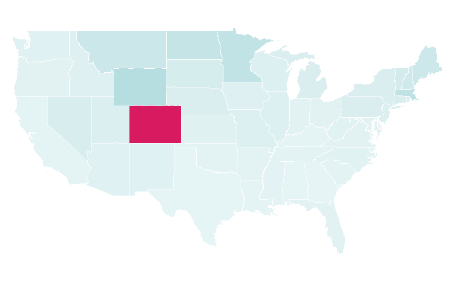 Affinity by region — Cale Makar, United States