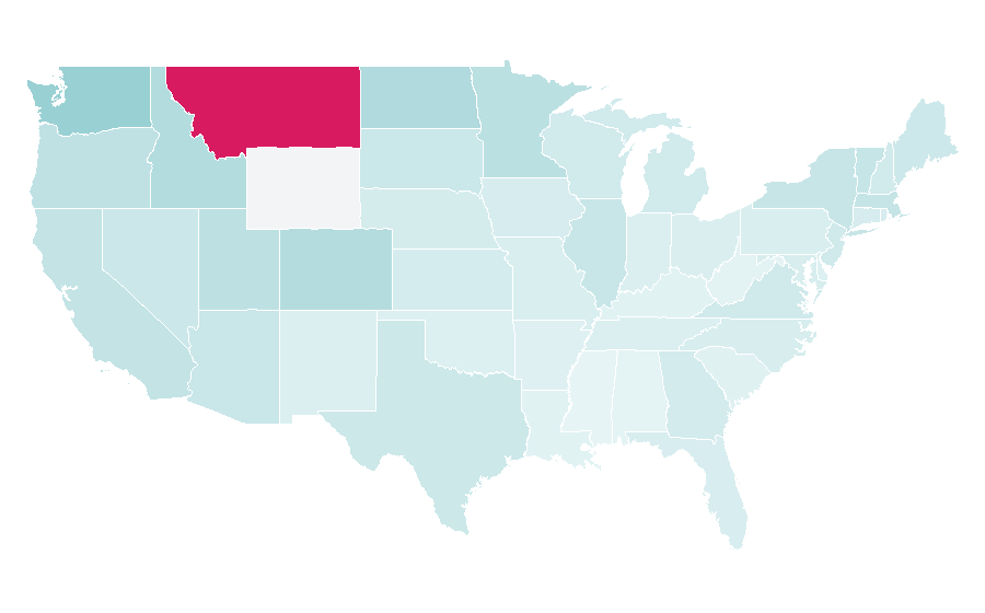 Affinity by region — Calgary, United States