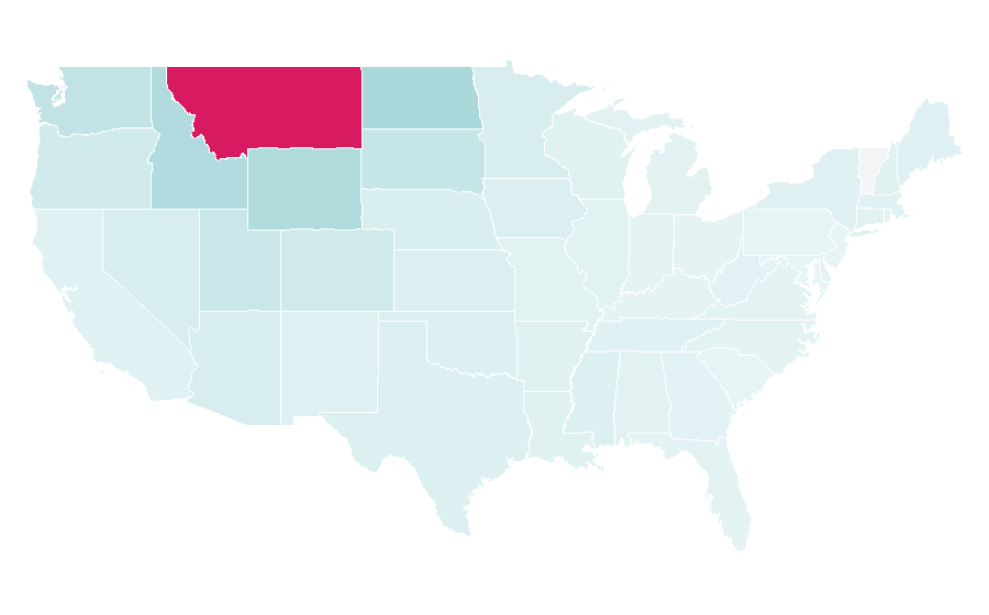 Affinity by region — Calgary Stampeders, United States