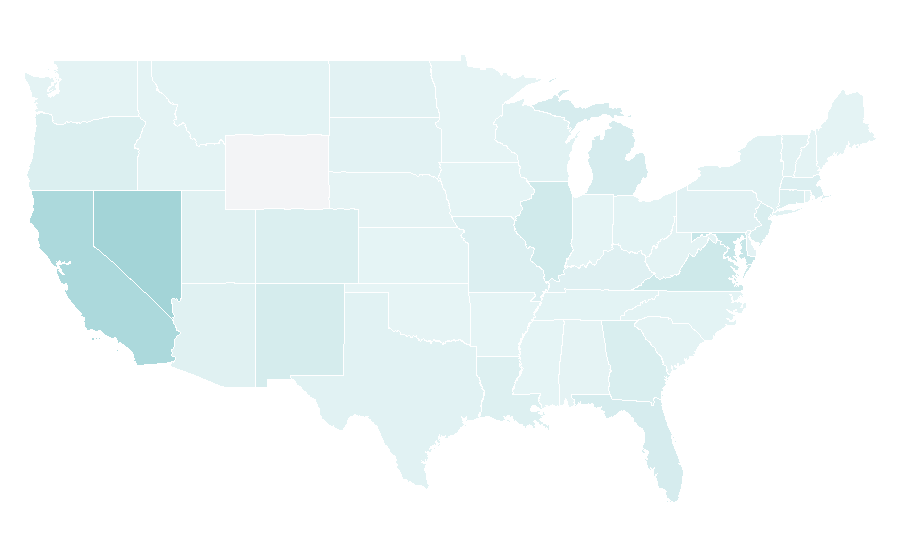 Affinity by region — California Pizza Kitchen, United States