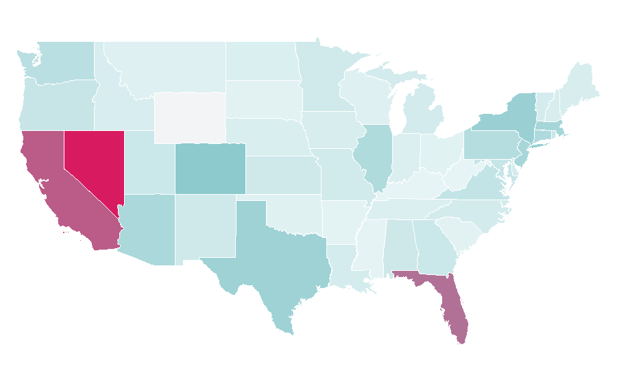 Affinity by region — Calvin Harris, United States