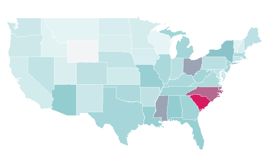 Affinity by region — Cam, United States