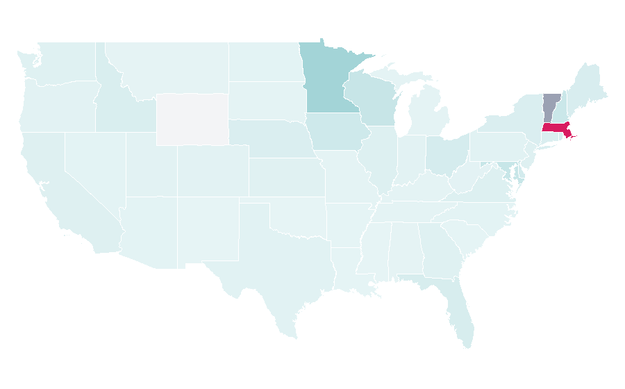 Affinity by region — Cambridge, United States