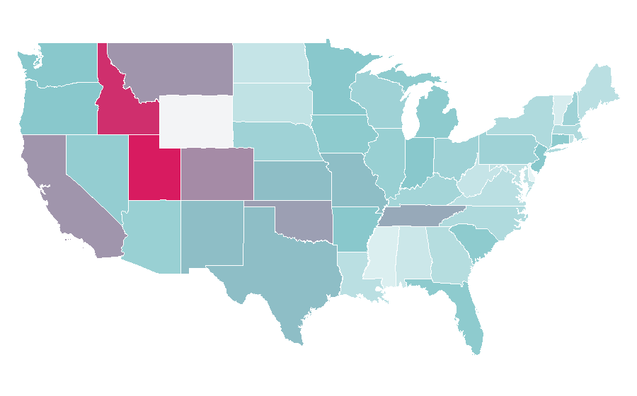 Affinity by region — Cameron Diaz, United States