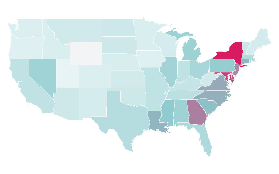 Affinity by region — Cam'ron, United States