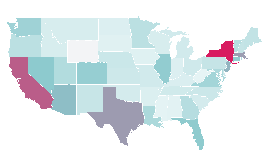 Affinity by region — Cannes, United States